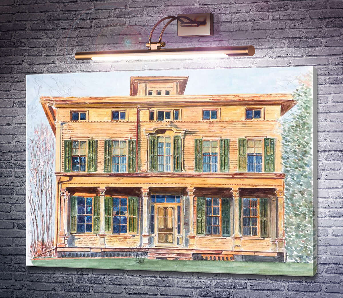 Картина Італійський будинок Ентоні Бутера
