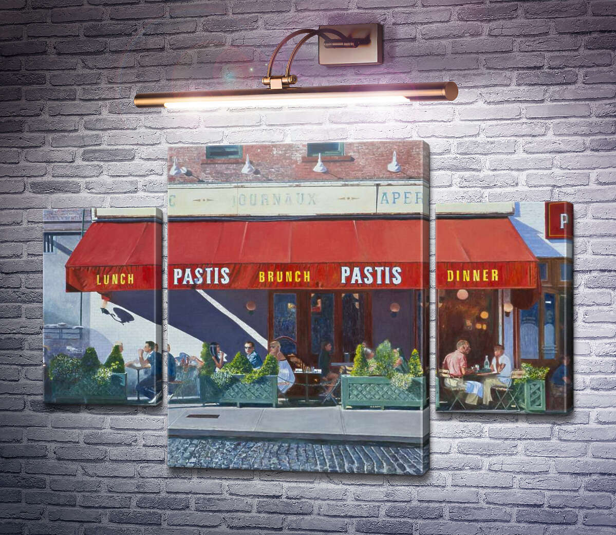 Модульна картина Закусочна Pastis (Модуль №5) Ентоні Бутера Модульна картина Закусочна Pastis (Модуль №5) Ентоні Бутера