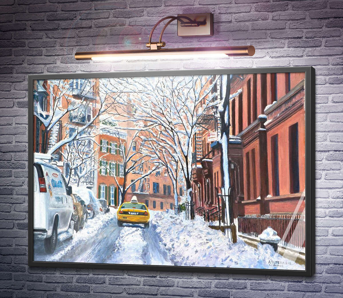 Постер Сніг, Вест Віллідж, Нью Йорк Ентоні Бутера