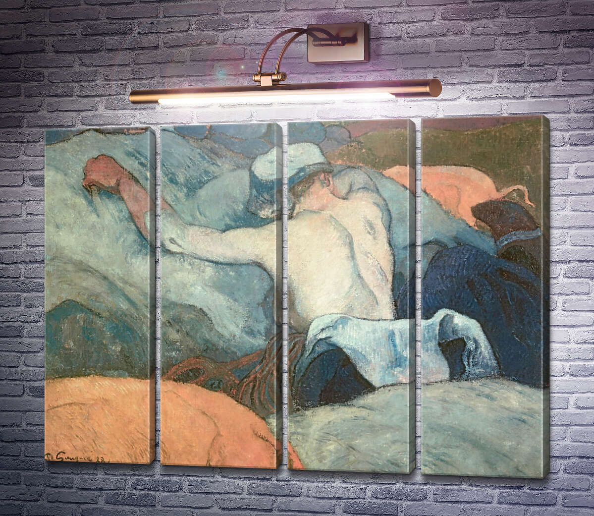 Модульная картина На жаре (Свиньи) (Модуль №24) Поль Гоген Модульная картина На жаре (Свиньи) (Модуль №24) Поль Гоген
