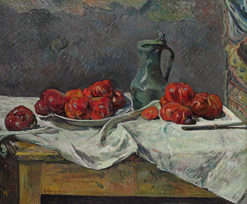 репродукція картина-постер  Натюрморт з помідорами Поль Гоген