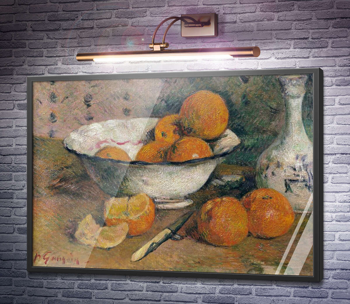 Постер Натюрморт з апельсинами Поль Гоген