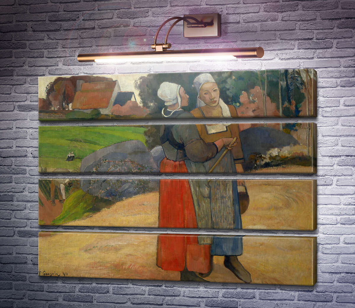 Модульна картина Бретонська селянки, 1894 (Модуль №22) Поль Гоген