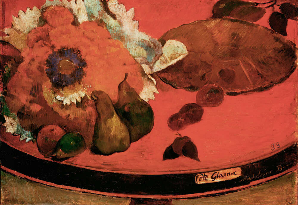 репродукція картина-постер  Святковий натюрморт, 1888 Поль Гоген