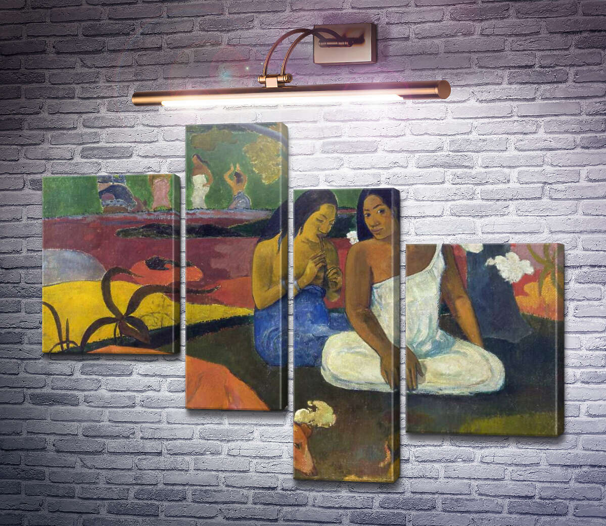 Модульна картина Розваги, 1982 (Модуль №21) Поль Гоген Модульна картина Розваги, 1982 (Модуль №21) Поль Гоген