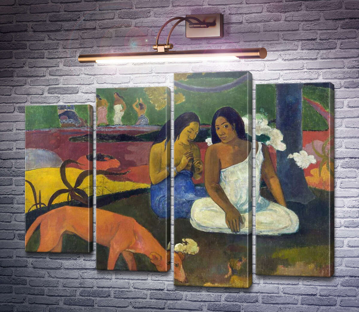 Модульна картина Розваги, 1982 (Модуль №3) Поль Гоген