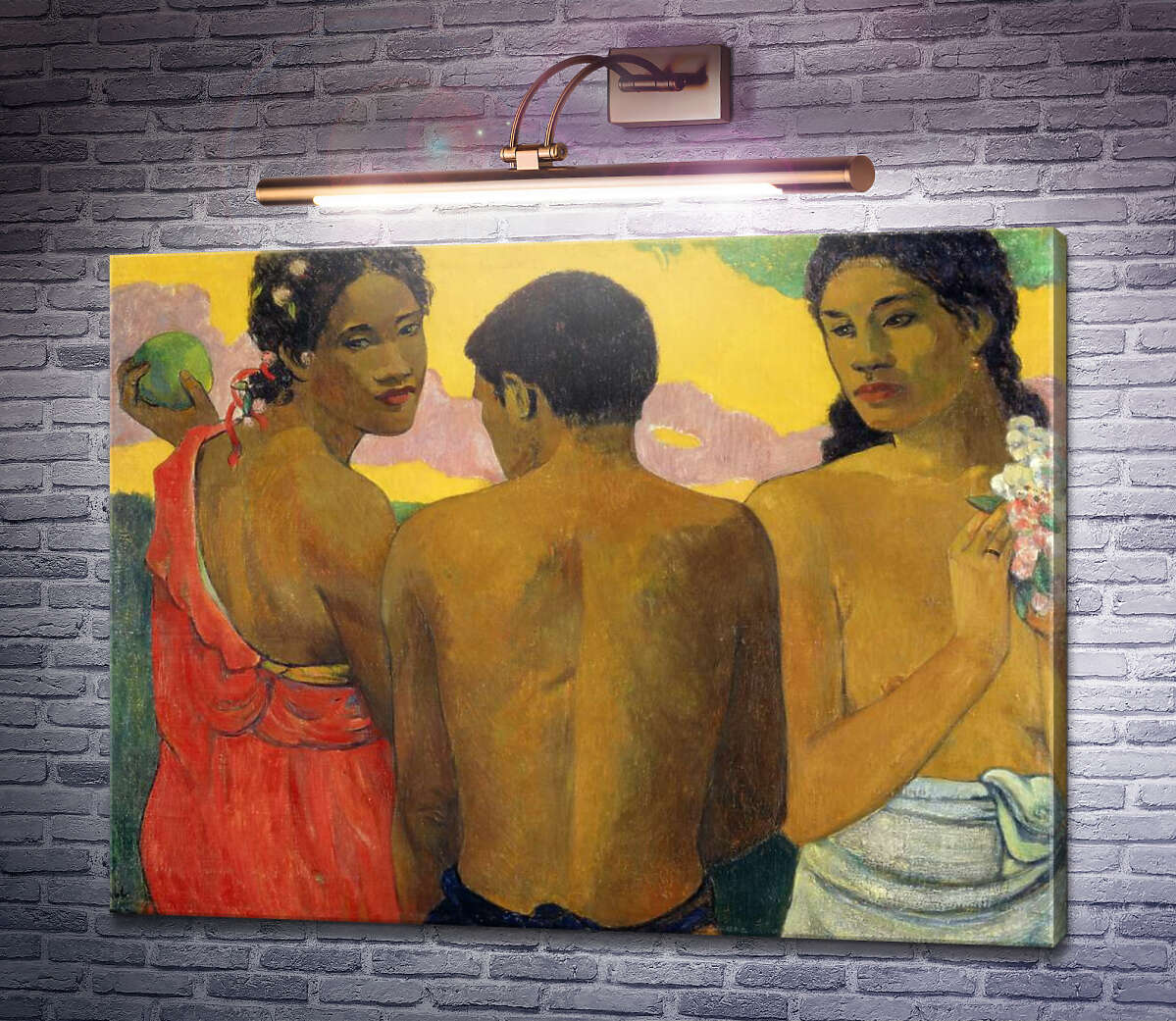 Картина Три таїтянці, 1899 Поль Гоген