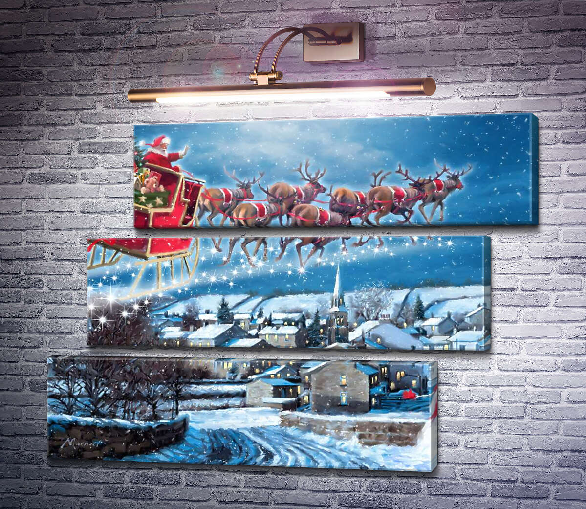 Модульна картина Дзвіночки (Jingle bells) (Модуль №17) Річард Макнейл