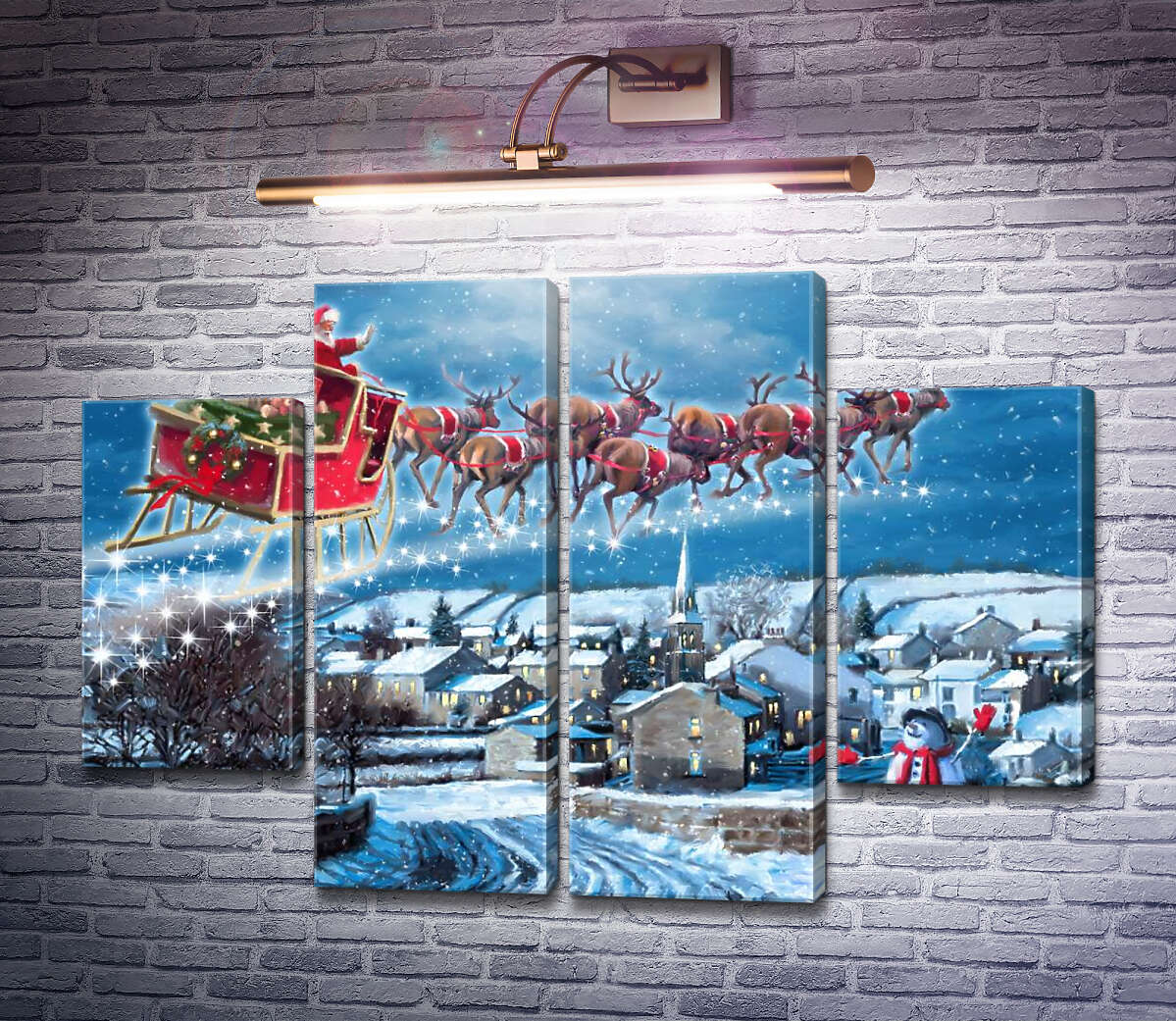 Модульна картина Дзвіночки (Jingle bells) (Модуль №20) Річард Макнейл