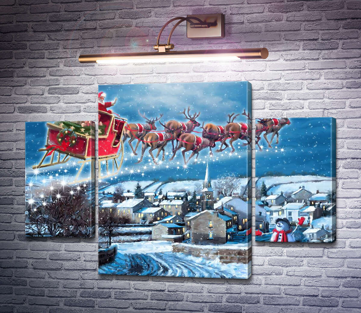 Модульна картина Дзвіночки (Jingle bells) (Модуль №5) Річард Макнейл Модульна картина Дзвіночки (Jingle bells) (Модуль №5) Річард Макнейл