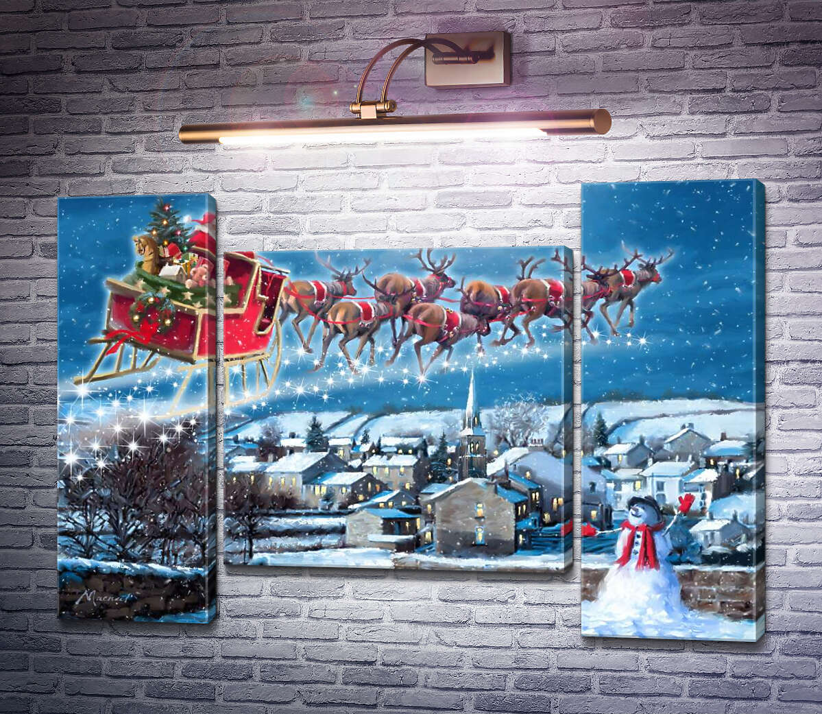 Модульна картина Дзвіночки (Jingle bells) (Модуль №11) Річард Макнейл