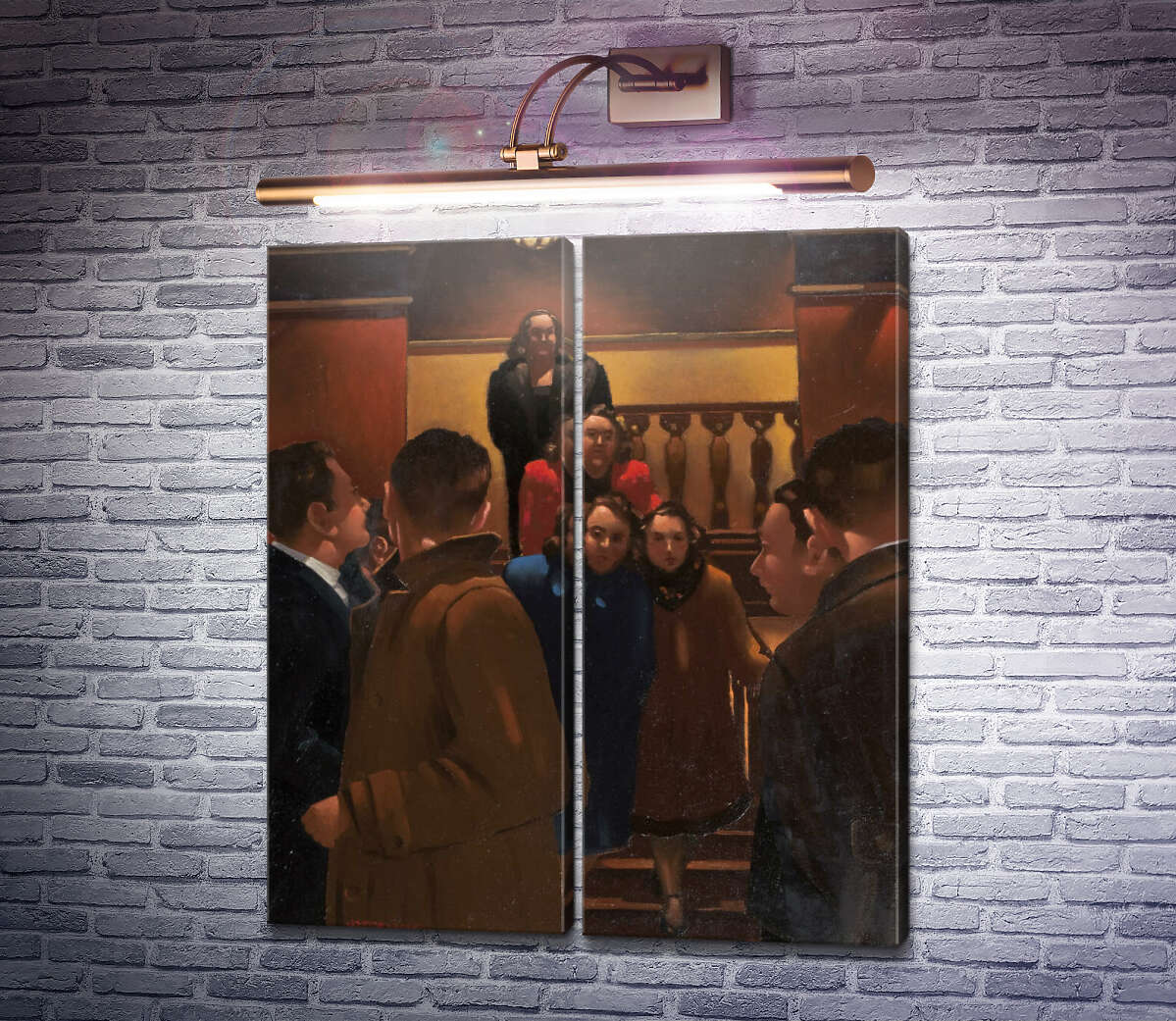 Модульна картина Після танців (Модуль №6) Джек Веттріано Модульна картина Після танців (Модуль №6) Джек Веттріано