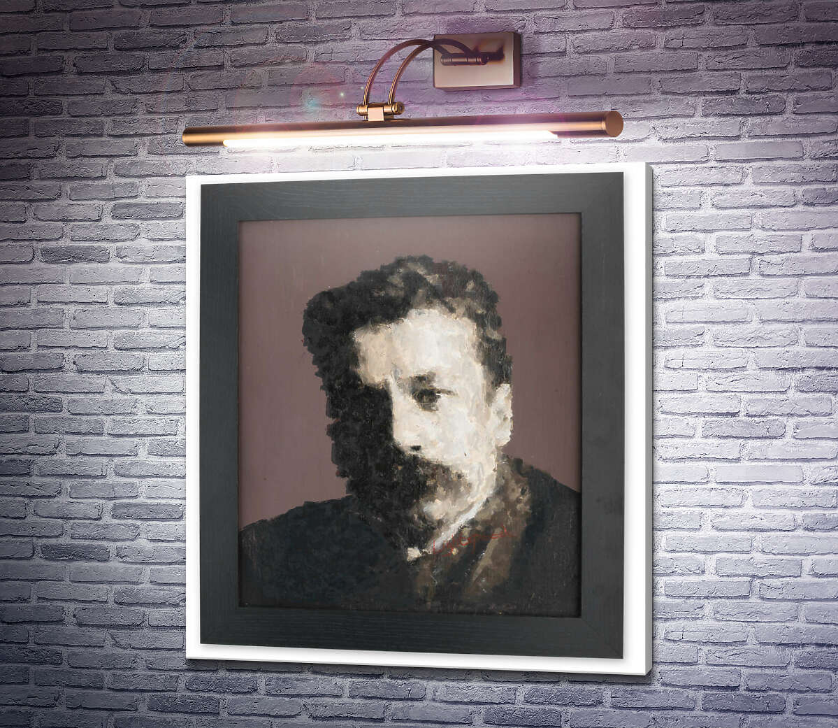 Картина Портрет Рене Жюля Лаліка Бенксі