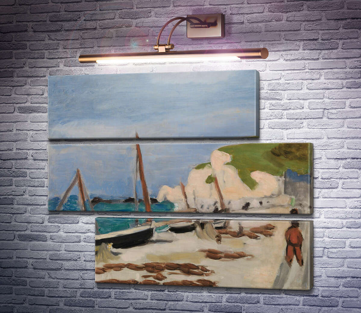 Модульна картина Чорні човни (Модуль №16) Анрі Матісс