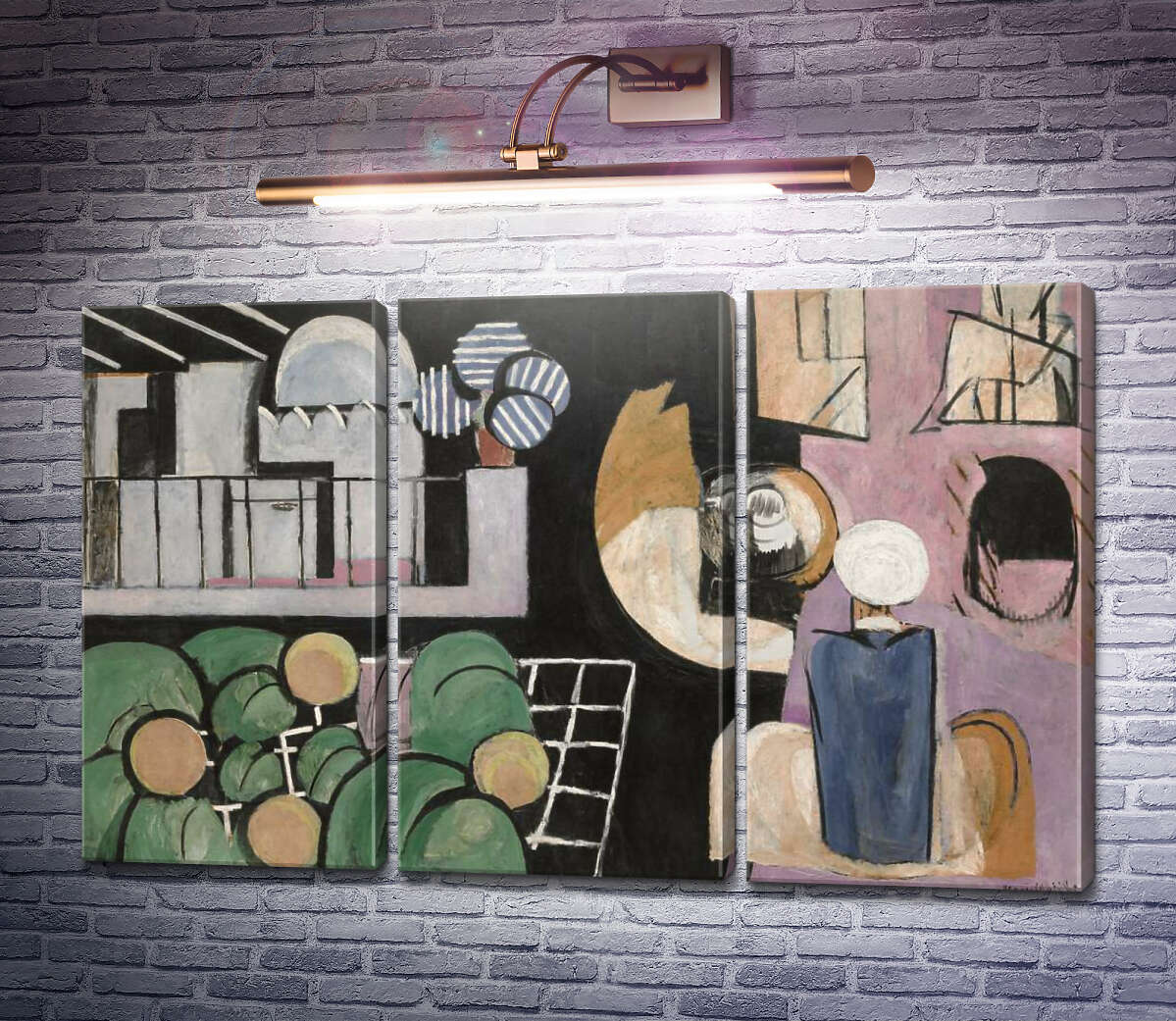 Модульная картина Марокканцы (Модуль №2) Анри Матисс