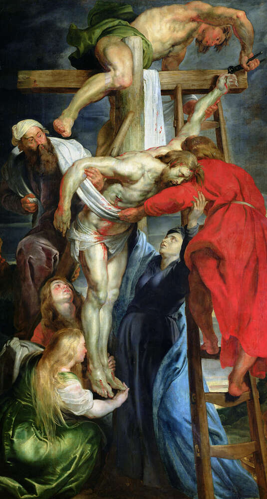 репродукція картина-постер  Зняття з хреста Пітер Пауль Рубенс