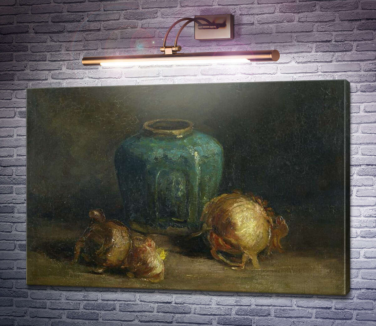 Картина Імбирний горщик і цибуля, 1885 Вінсент Ван Гог