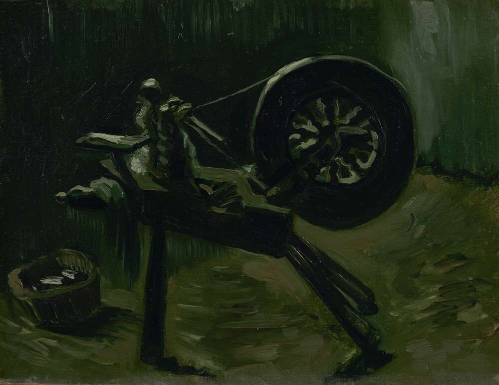 репродукція картина-постер  Прялка (Bobbin Winder), 1885 Вінсент Ван Гог