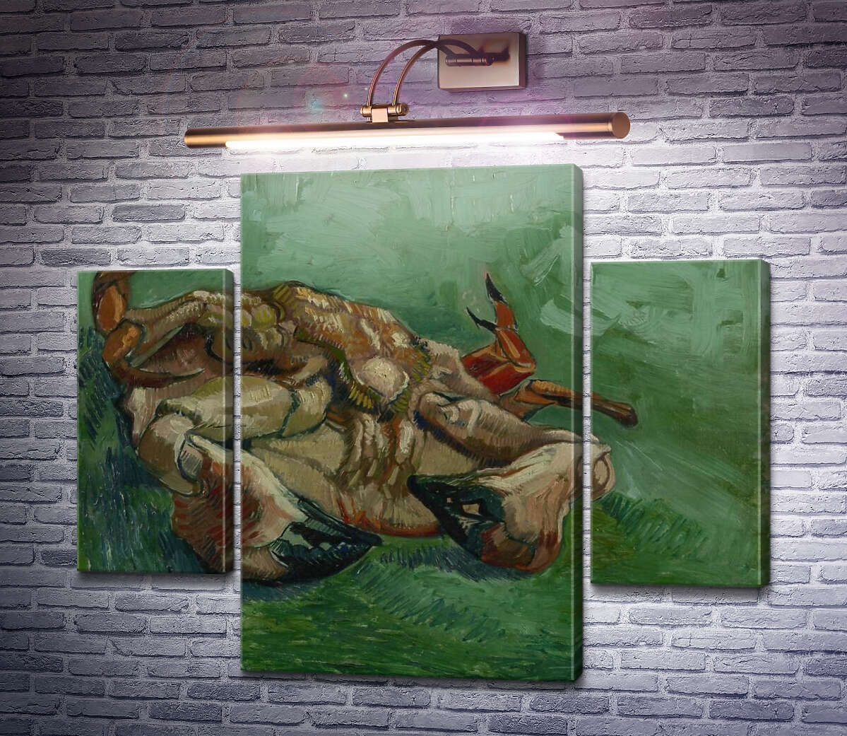 Модульная картина Краб на спине (Crab on It`s Back), 1889 (Модуль №5) Винсент Ван Гог
