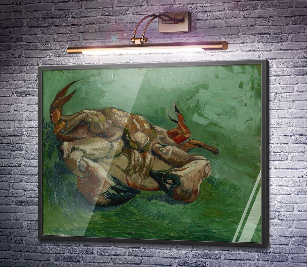 Постер Краб на спині (Crab on It`s Back), 1889 Вінсент Ван Гог