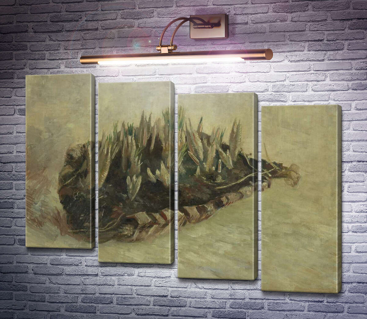 Модульная картина Натюрморт с корзиной крокусов (Still Life with a Basket of Crocuses), 1887 (Модуль №19) Винсент Ван Гог Модульная картина Натюрморт с корзиной крокусов (Still Life with a Basket of Crocuses), 1887 (Модуль №19) Винсент Ван Гог