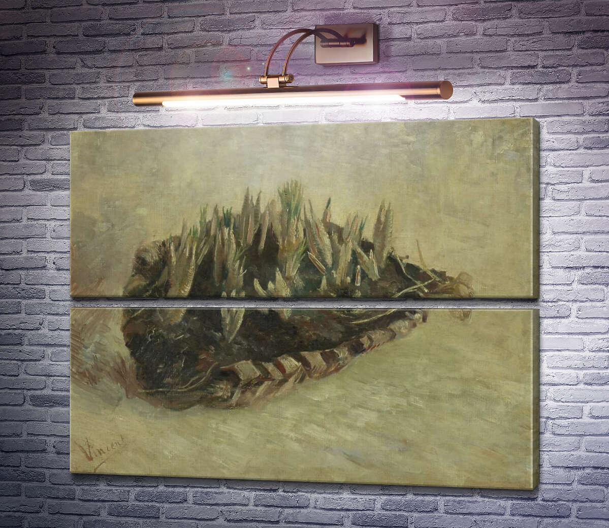 Модульная картина Натюрморт с корзиной крокусов (Still Life with a Basket of Crocuses), 1887 (Модуль №7) Винсент Ван Гог Модульная картина Натюрморт с корзиной крокусов (Still Life with a Basket of Crocuses), 1887 (Модуль №7) Винсент Ван Гог