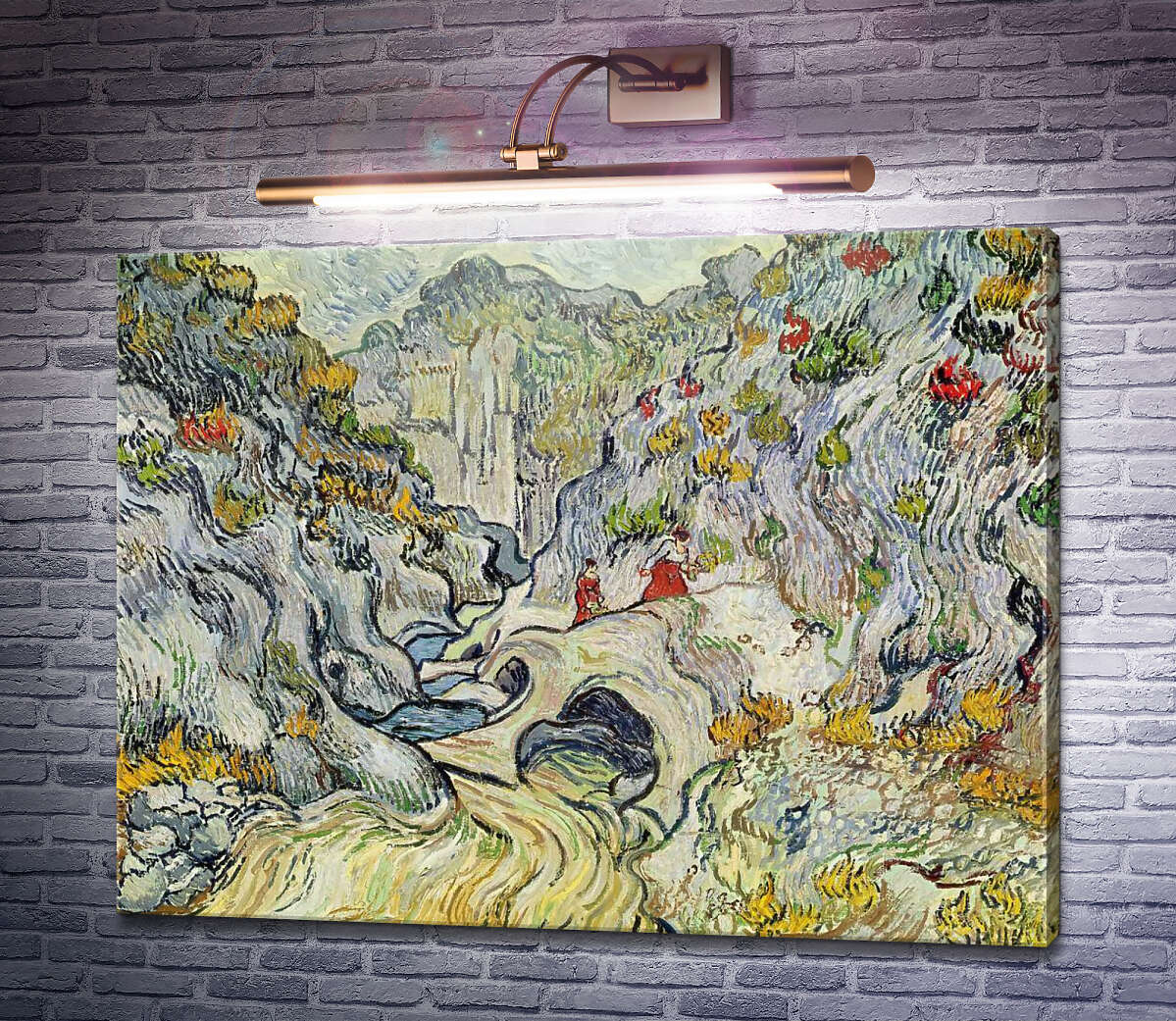 Картина Ущелина Пейруле Вінсент Ван Гог