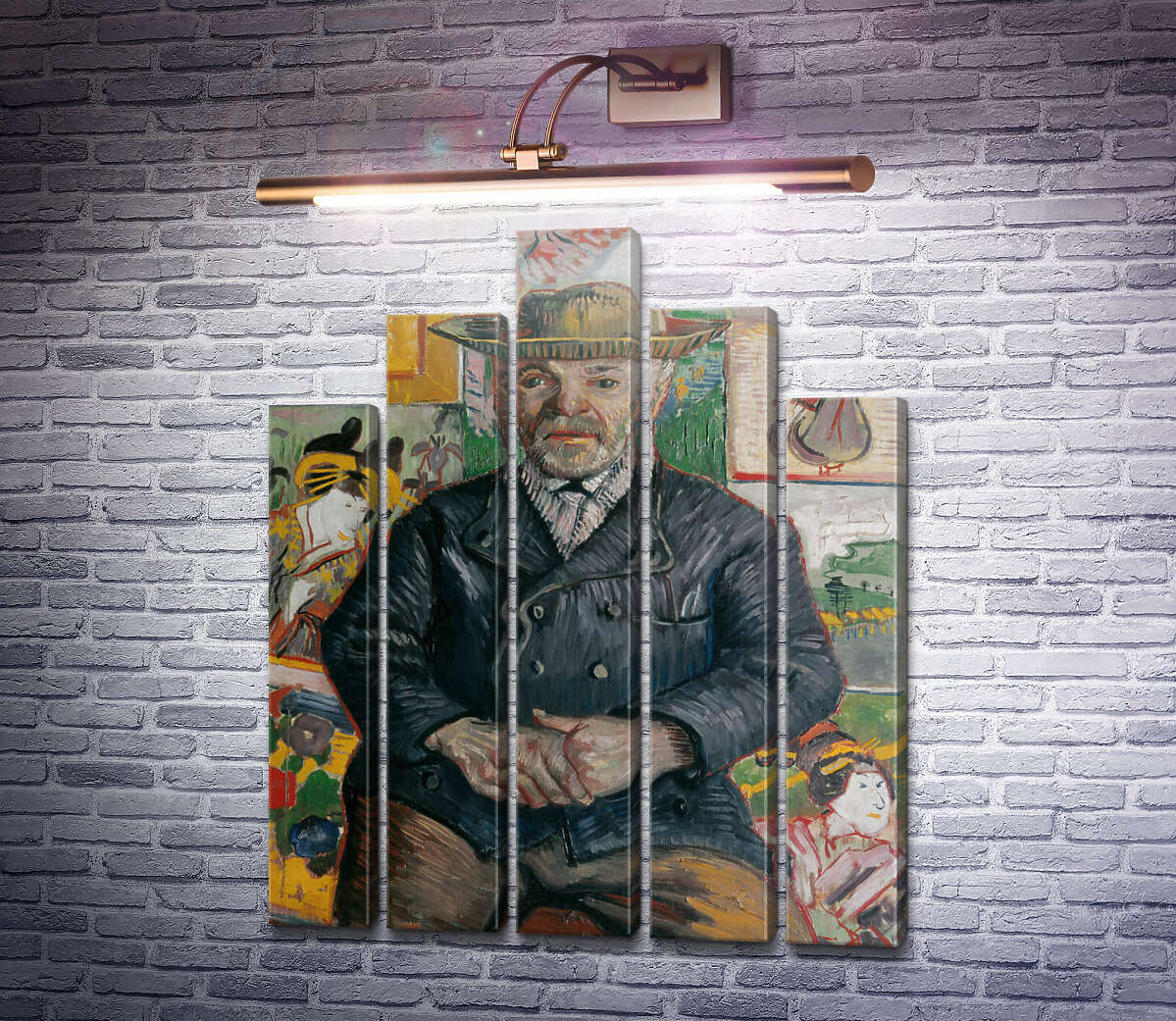 Модульна картина Жюльєн-Франсуа Тангі (Модуль №29) Вінсент Ван Гог Модульна картина Жюльєн-Франсуа Тангі (Модуль №29) Вінсент Ван Гог