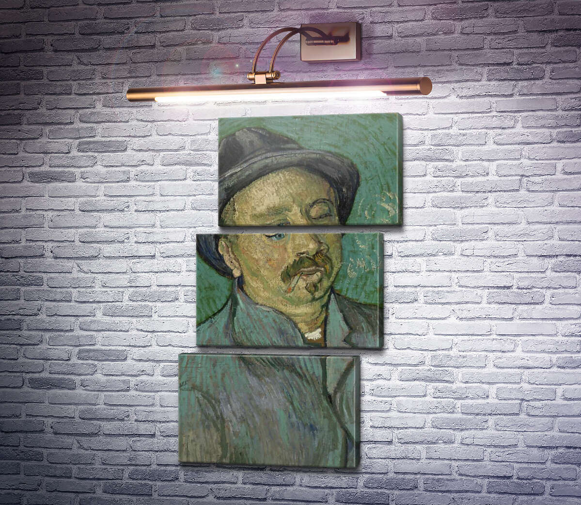 Модульна картина Портрет одноокого (Portrait of a One Eyed Man), 1888 (Модуль №17) Вінсент Ван Гог