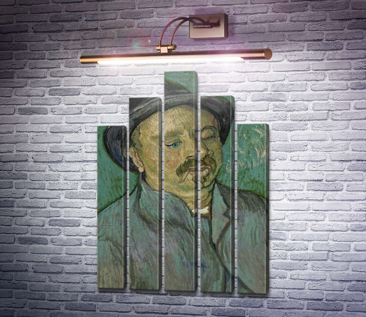 Модульна картина Портрет одноокого (Portrait of a One Eyed Man), 1888 (Модуль №29) Вінсент Ван Гог