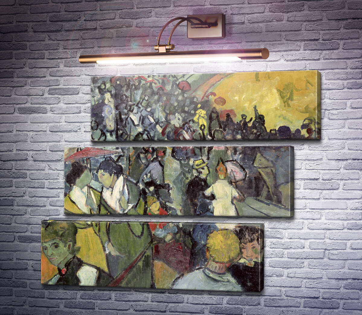 Модульная картина Арена в Арле (Модуль №17) Винсент Ван Гог