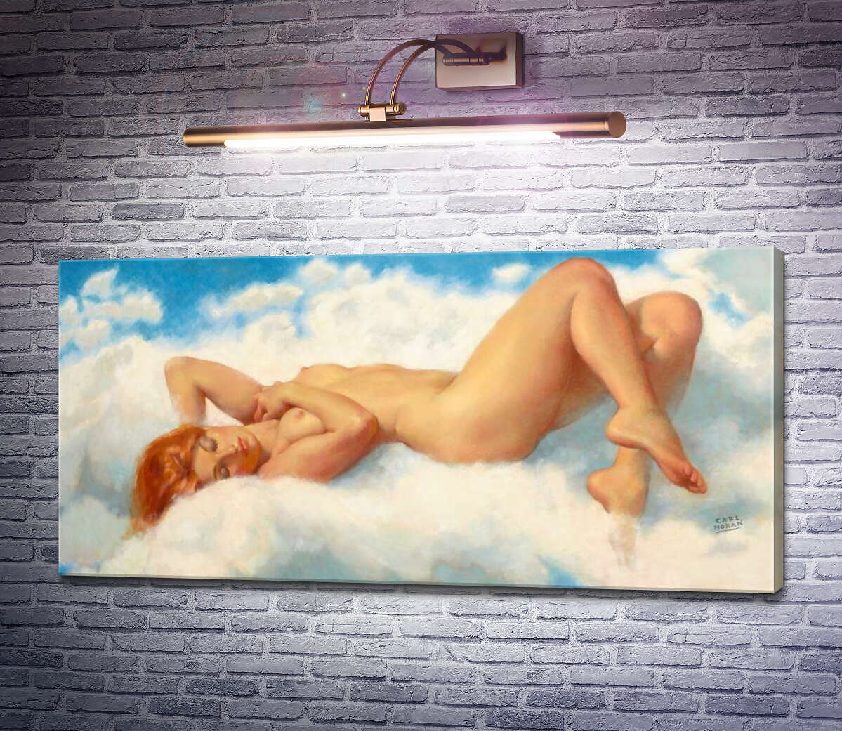 Картина Янголятко в хмарах Ерл Моран