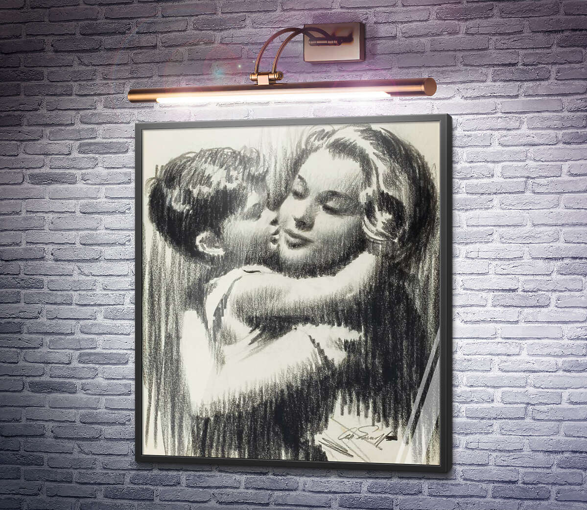 Постер Мати і дитина Артур Сарнофф