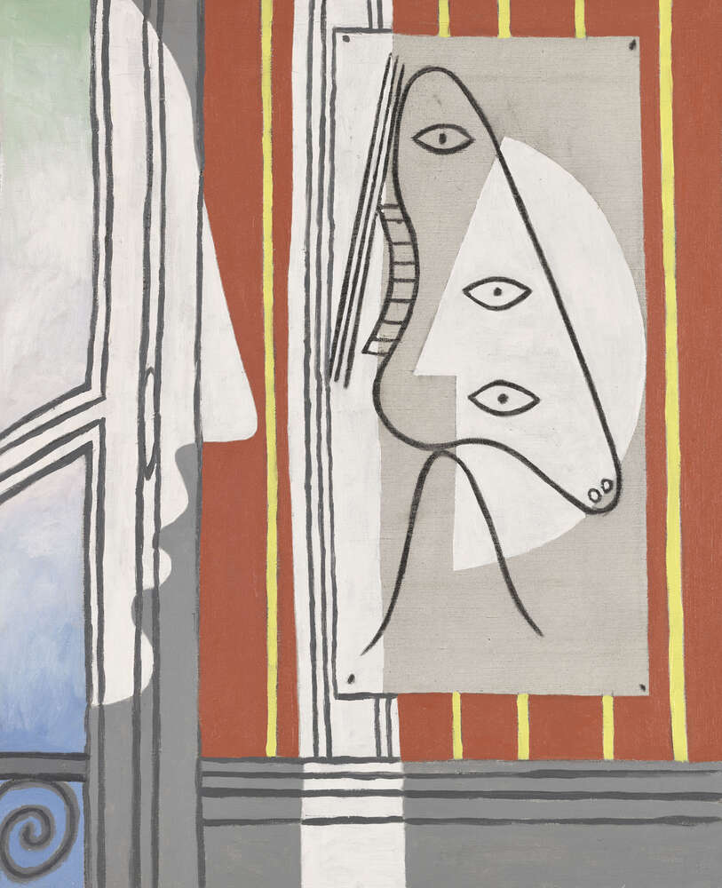 репродукція картина-постер  Фігура в профіль Пабло Пікассо