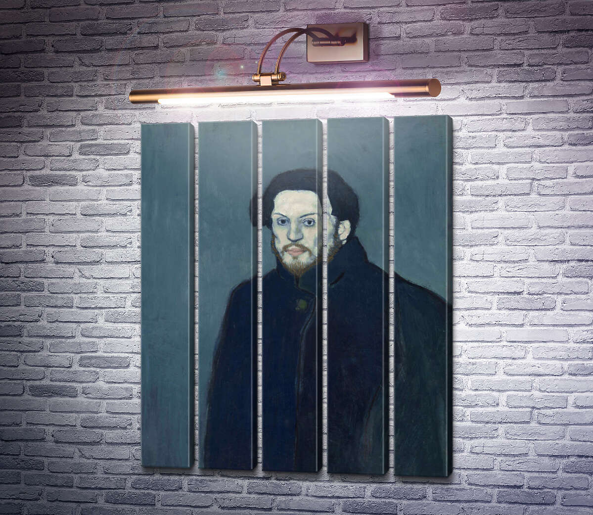 Модульная картина Автопортрет (Модуль №26) Пабло Пикассо Модульная картина Автопортрет (Модуль №26) Пабло Пикассо