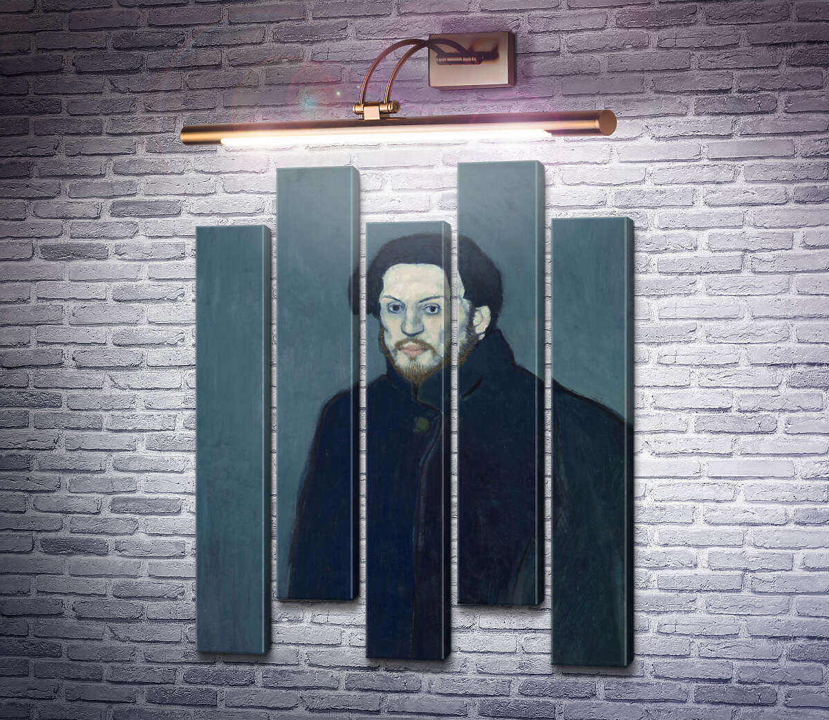 Модульна картина Автопортрет (Модуль №30) Пабло Пікассо Модульна картина Автопортрет (Модуль №30) Пабло Пікассо