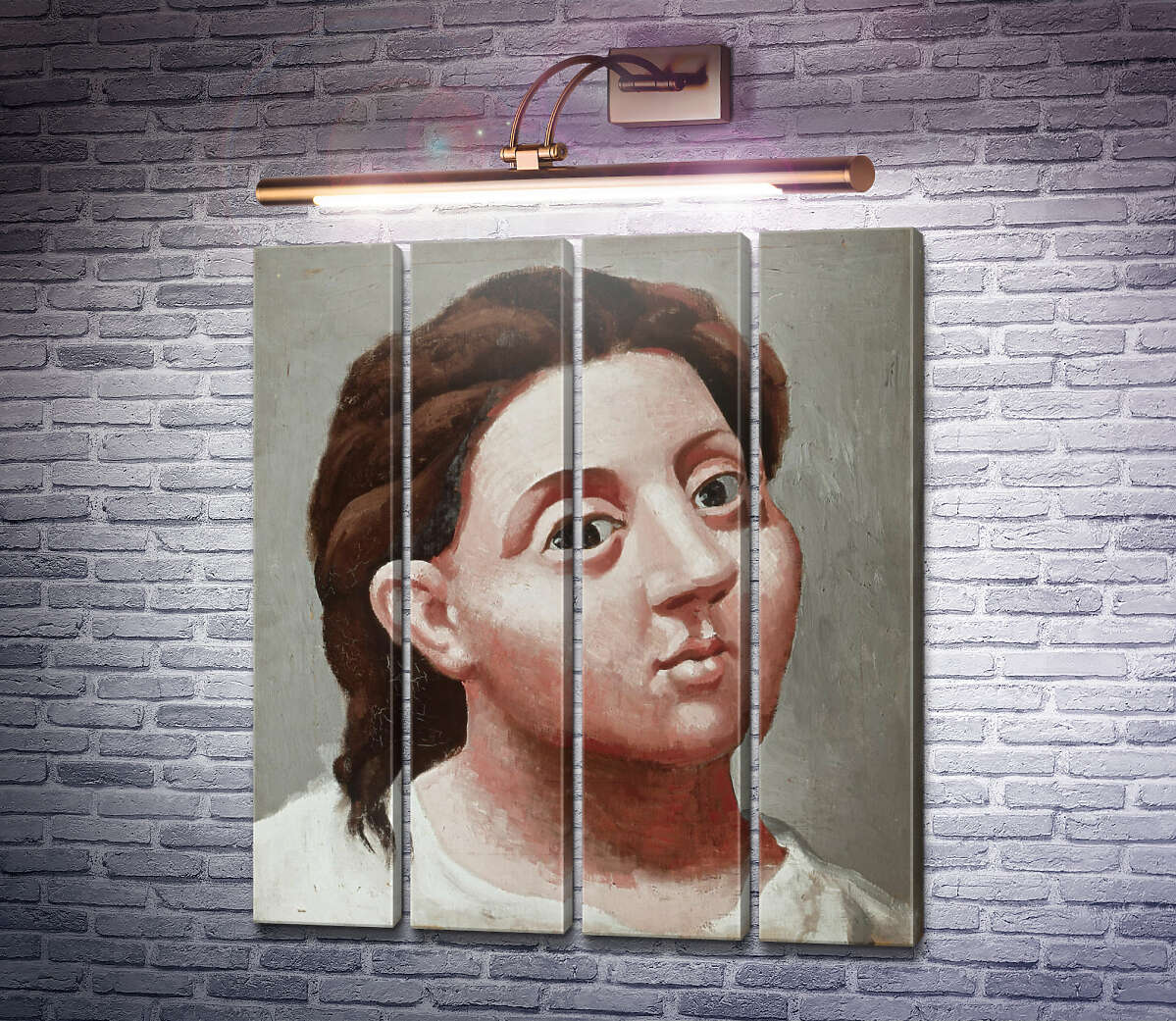 Модульная картина Голова женщины (Модуль №24) Пабло Пикассо Модульная картина Голова женщины (Модуль №24) Пабло Пикассо