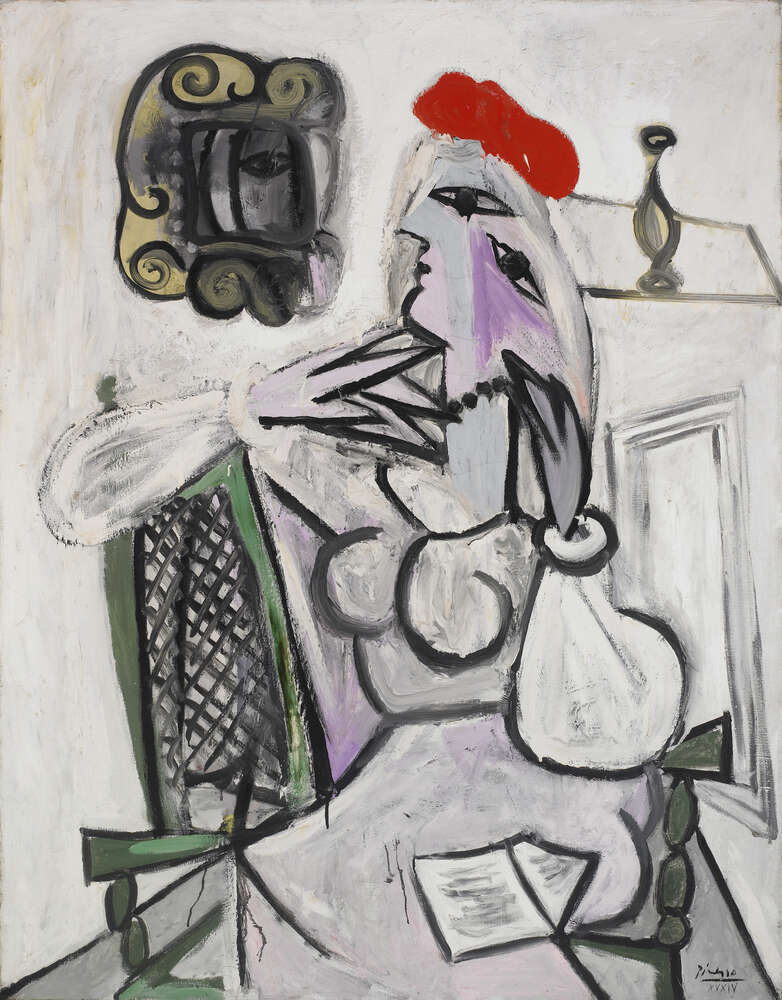 репродукція картина-постер  Червона шапочка Пабло Пікассо