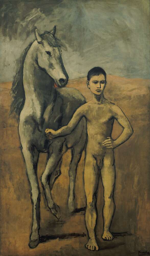 репродукція картина-постер  Хлопчик з конем Пабло Пікассо