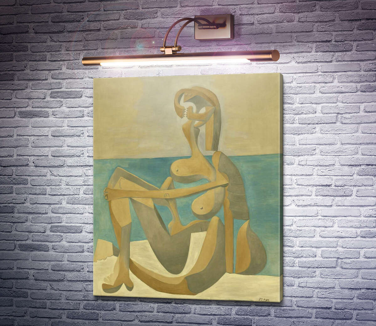 Картина Сидяча купальщиця Пабло Пікассо