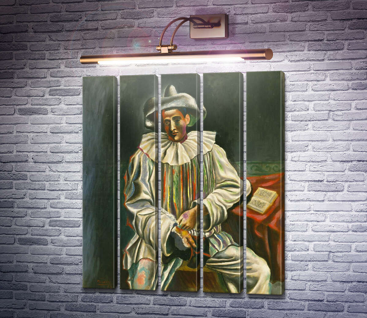 Модульна картина Пьерро (Модуль №26) Пабло Пікассо Модульна картина Пьерро (Модуль №26) Пабло Пікассо