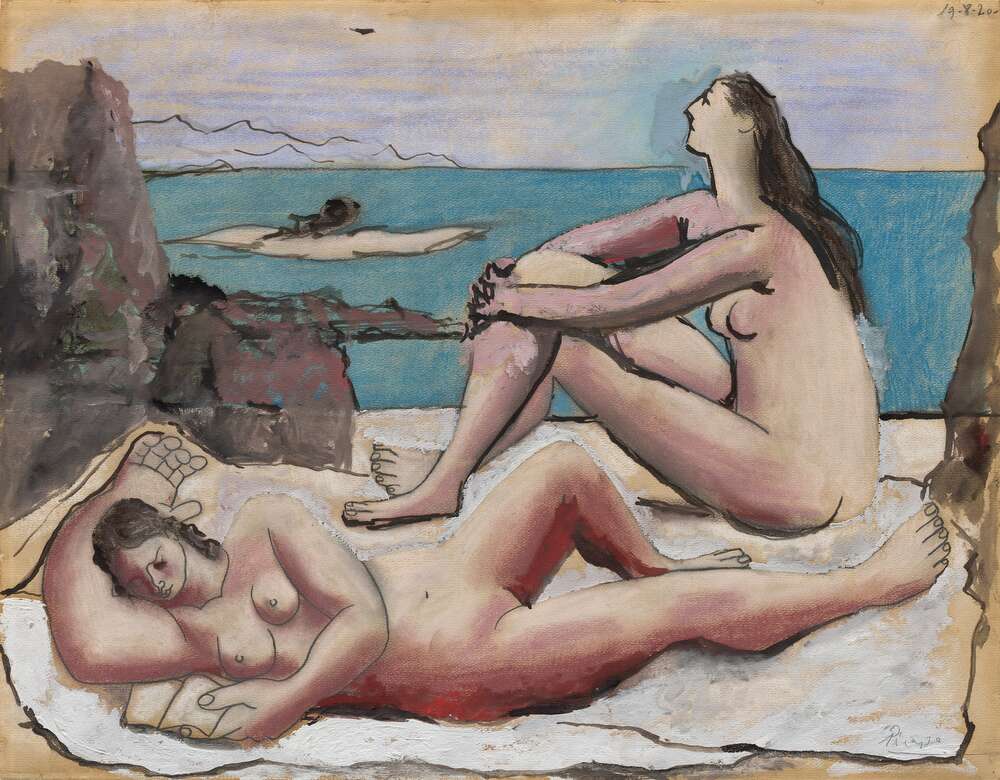 репродукція картина-постер  Три купальниці Пабло Пікассо