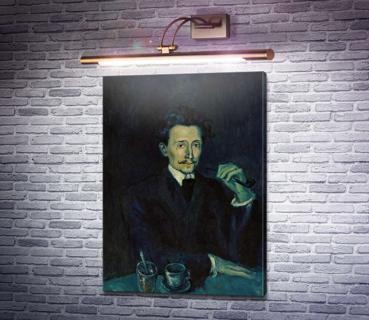 Картина Портрет Бенета Солера (Портрет невідомого в чорному сюртуку) Пабло Пікассо