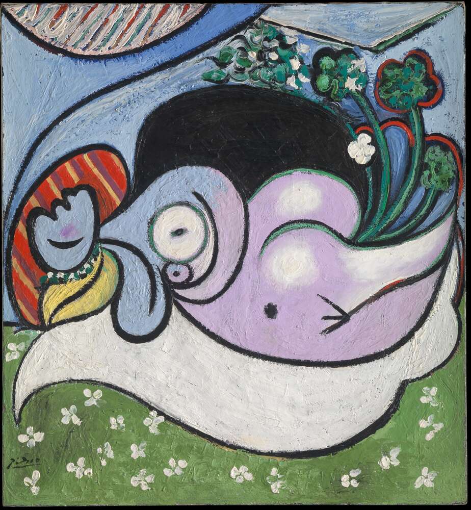 репродукція картина-постер  Мечтательніца Пабло Пікассо