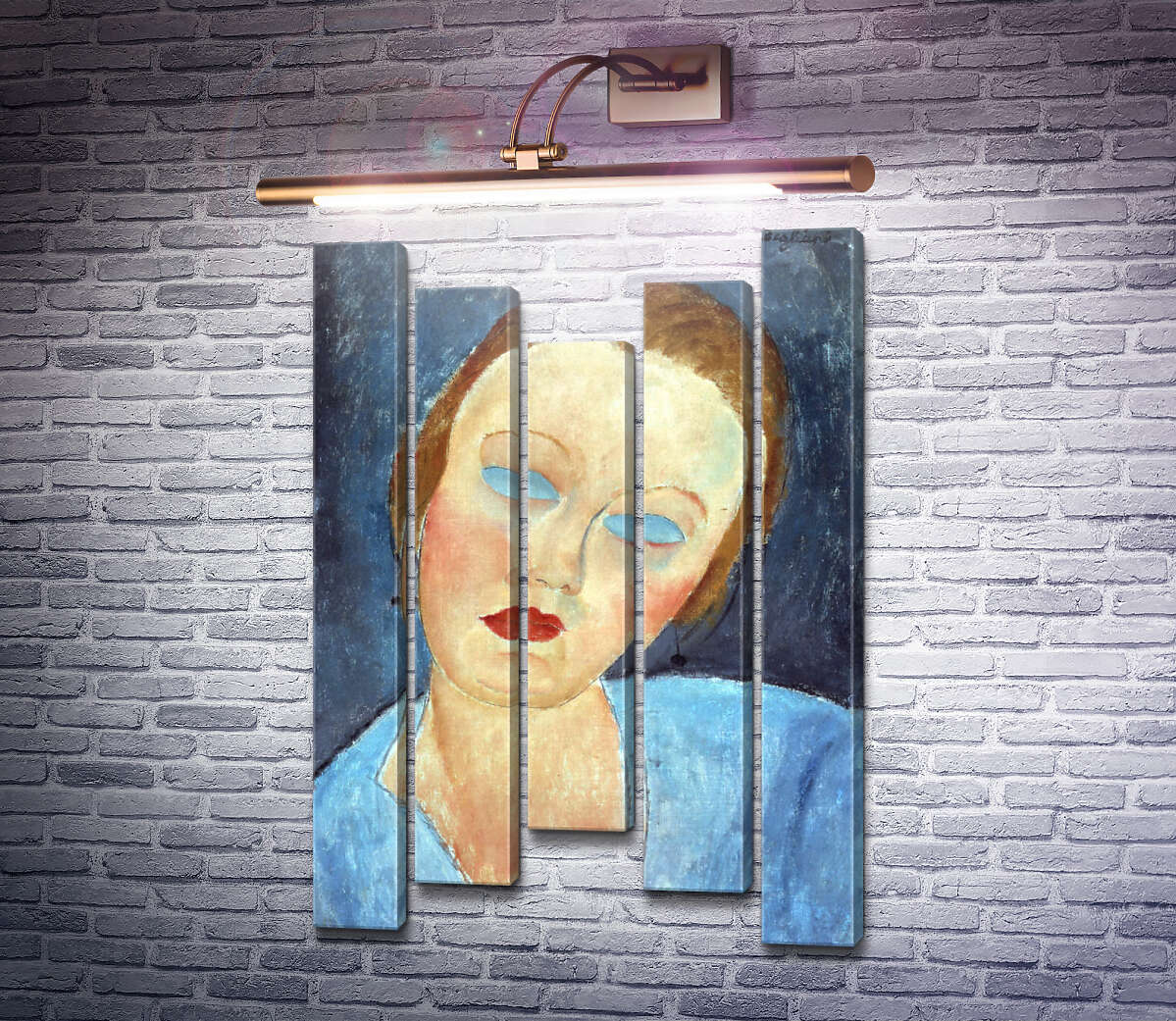 Модульна картина Дружина художника, Сюрважа (Модуль №27) Амедео Модільяні