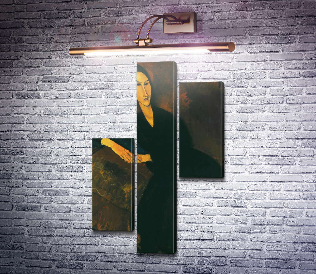Модульная картина Анна Зборовская (Модуль №12) Амедео Модильяни