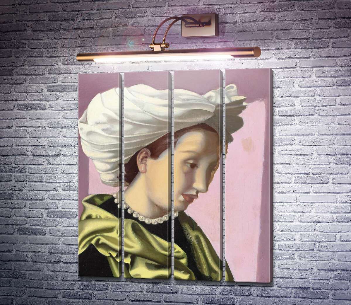 Модульная картина Женщина в белой чалме II (Модуль №24) Тамара Лемпицка Модульная картина Женщина в белой чалме II (Модуль №24) Тамара Лемпицка