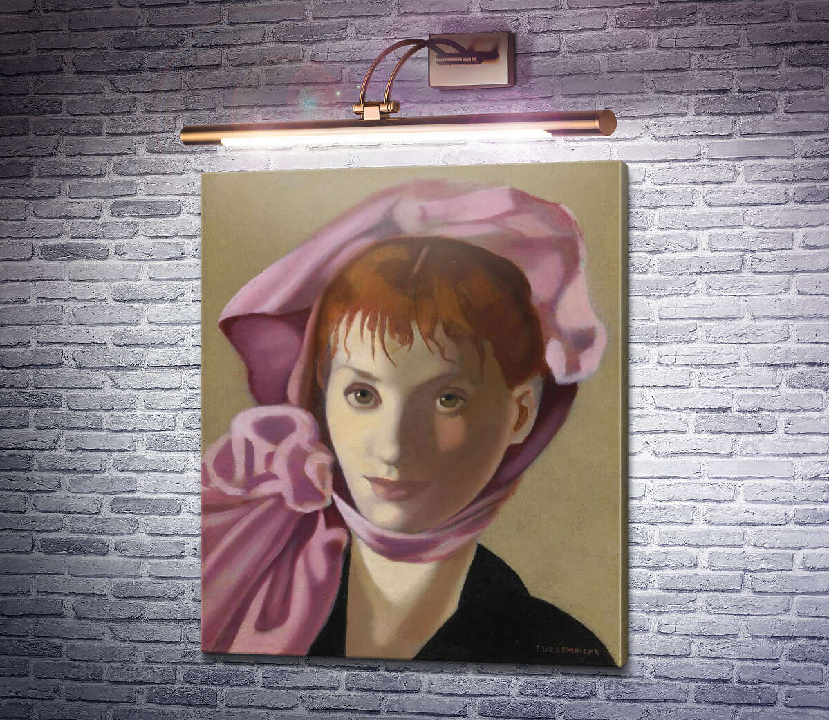 Картина Портрет рудоволосої дівчини Тамара Лемпіцька