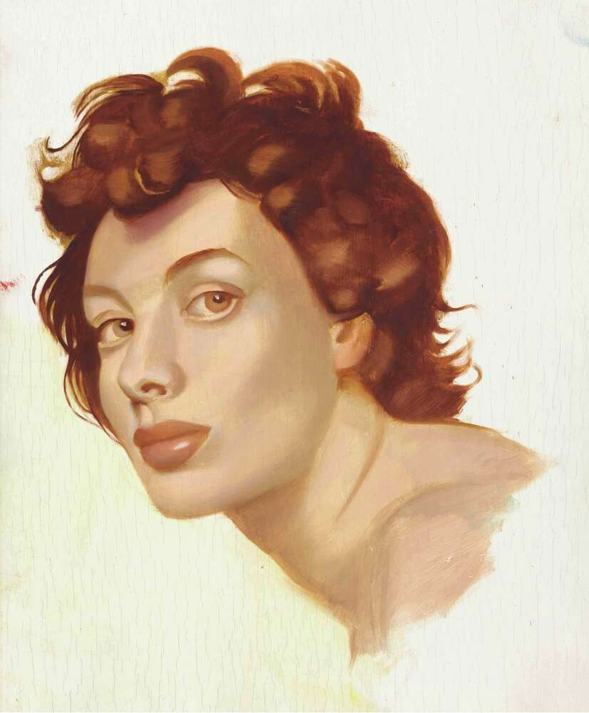 репродукція картина-постер  Голова жінки Тамара Лемпіцька