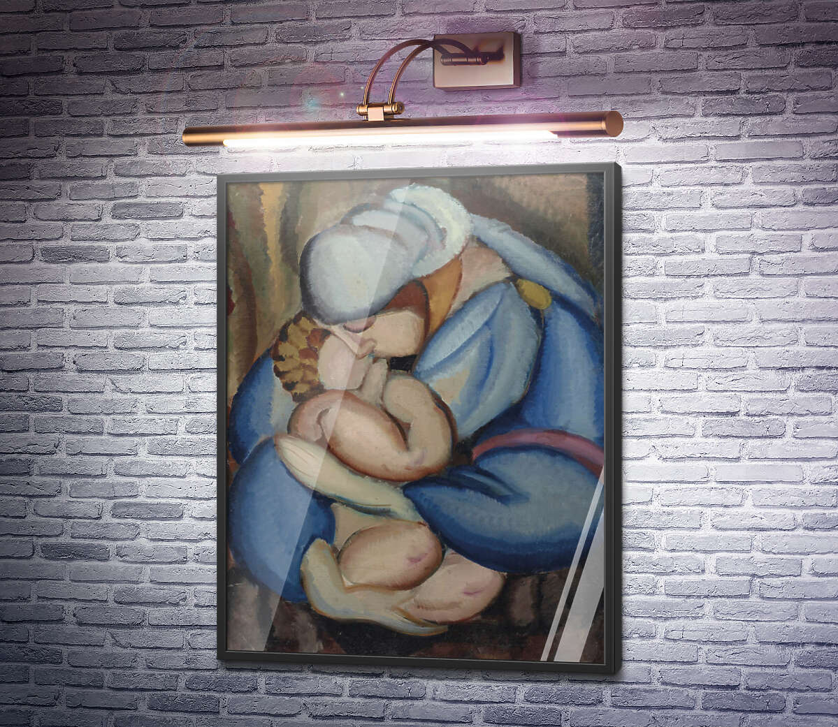 Постер Мати з дитиною Тамара Лемпіцька